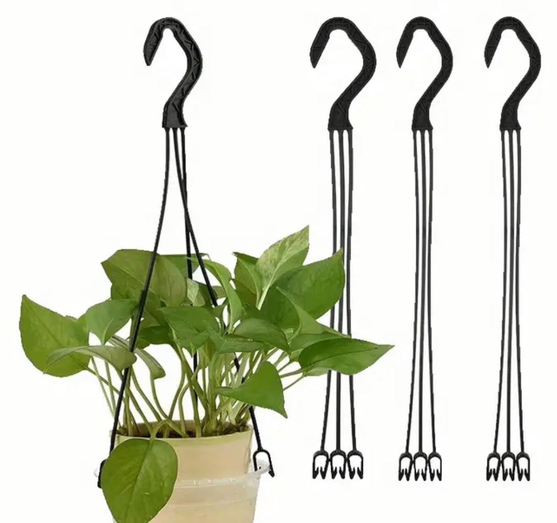 5pcs Flower plant hanging basket pot hook