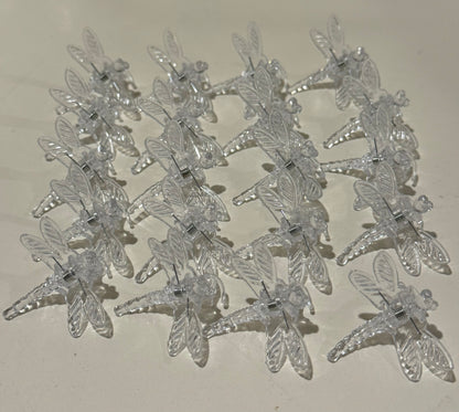 20 pcs plant stem butterfly grab clip