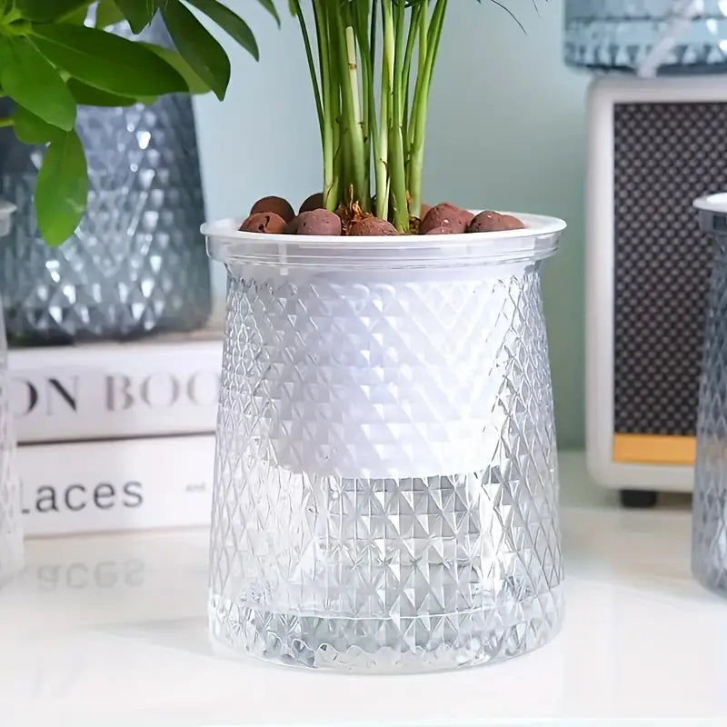 wicking planter pot 2 pcs white wicking plant pots